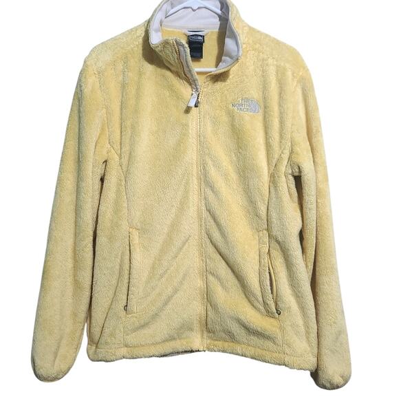 The North Face Women's Yellow Osito Fleece Jacket Size Large - Picture 1 of 6